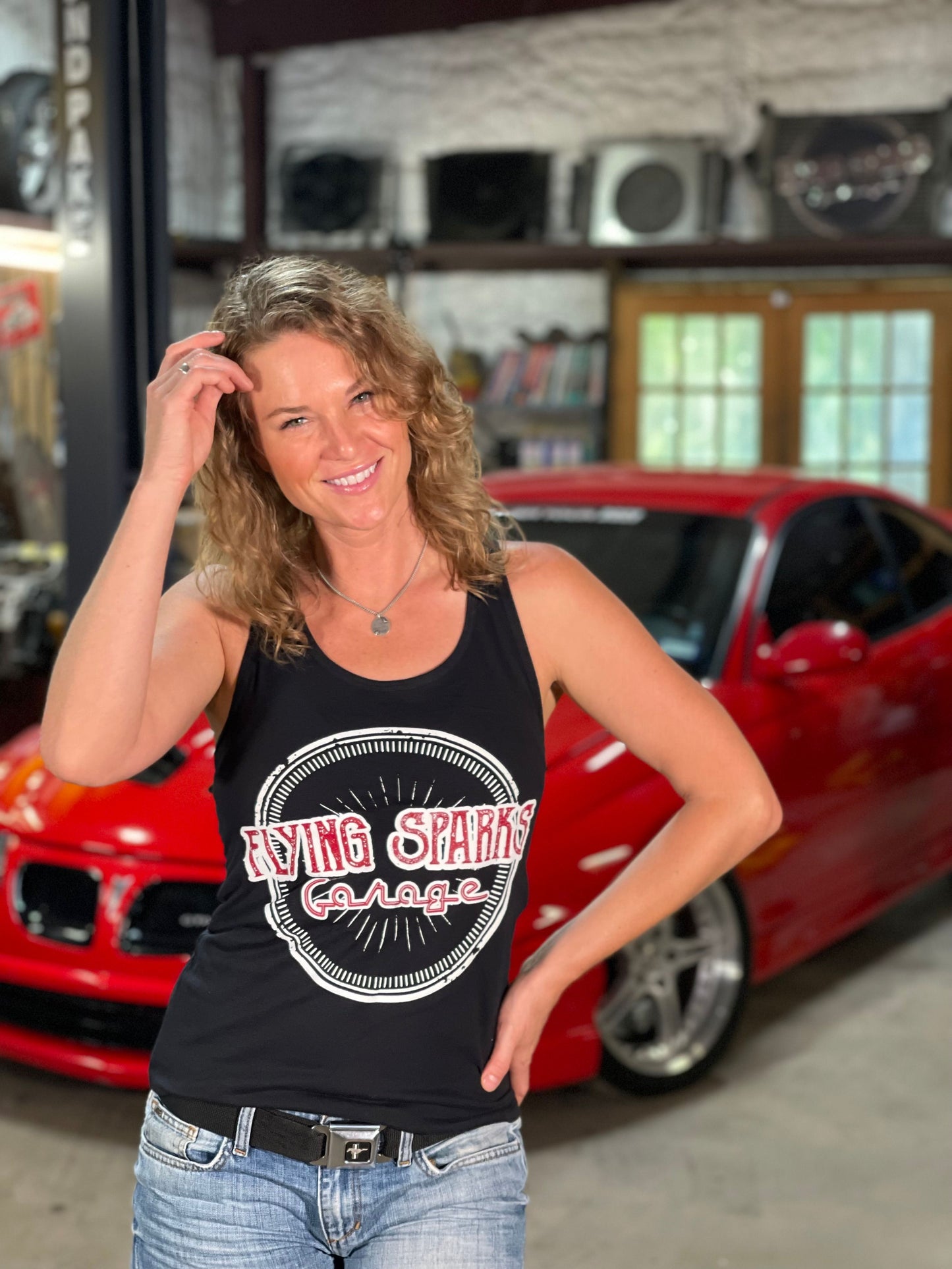 FSG Branded Logo Women's Racerback Tank