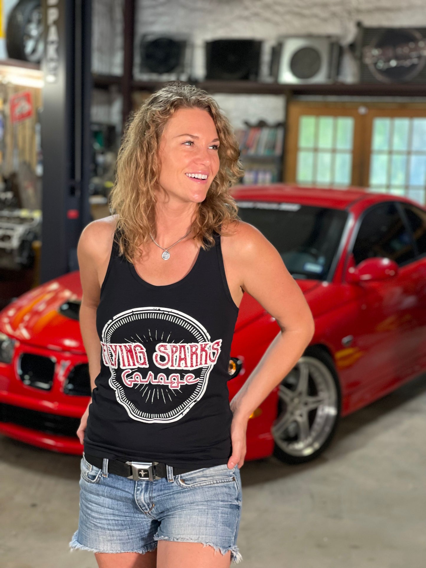 FSG Branded Logo Women's Racerback Tank